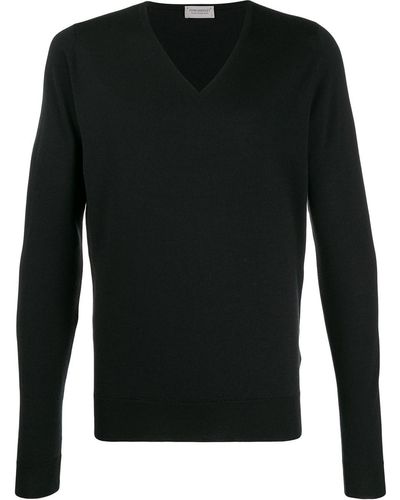 John Smedley Blenheim スウェットシャツ - ブラック