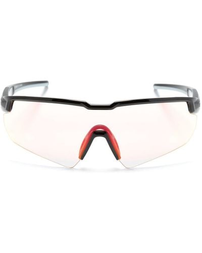 Tommy Hilfiger Verspiegelte Sonnenbrille im Biker-Look - Braun