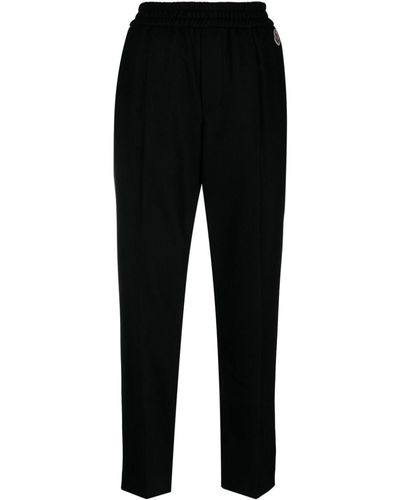 Moncler Logo-patch Track Trousers - Black