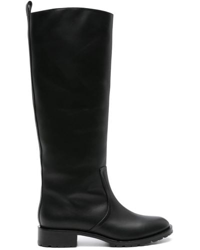 SCAROSSO Sofia Knee-high Boots - Black