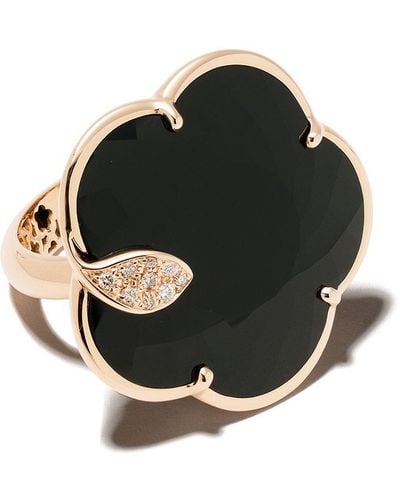 Pasquale Bruni 18kt Rose Gold Diamond Ton Joli Ring - Black