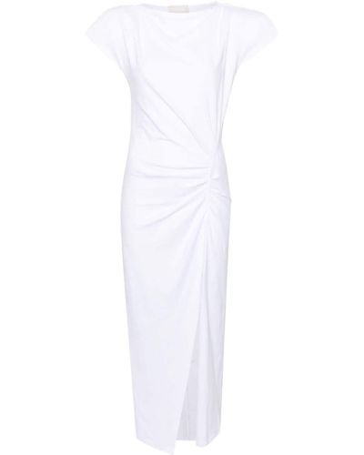 Isabel Marant Nadela Organic-cotton Dress - White
