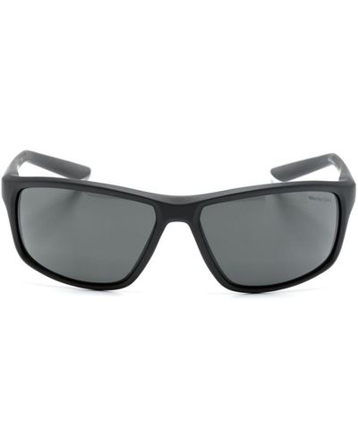 Nike Adrenaline 22 Rectangle-frame Sunglasses - Grey