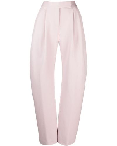 The Attico Pantalones de vestir anchos - Rosa