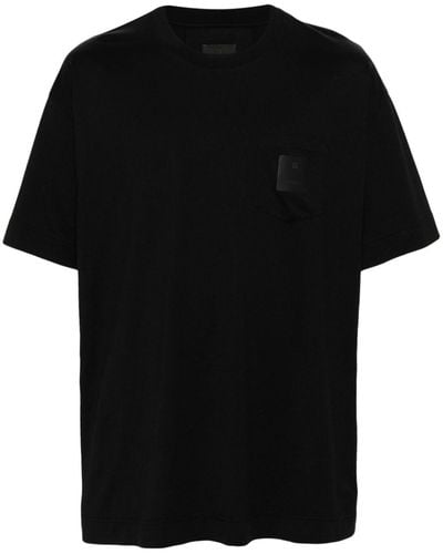 Givenchy Camiseta con bolsillo - Negro