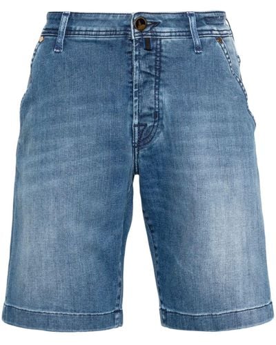Jacob Cohen Lou Grand Tour Jeans-Shorts - Blau