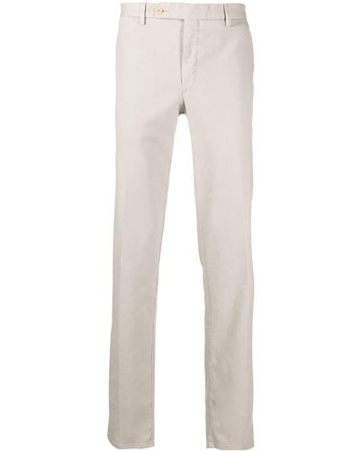 Rota Straight-leg Cotton Trousers - Natural