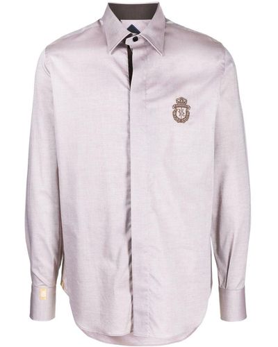 Billionaire Silver Cut Shirt - Pink