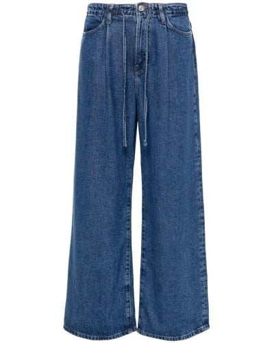 FRAME Wide-leg Jeans - Blauw