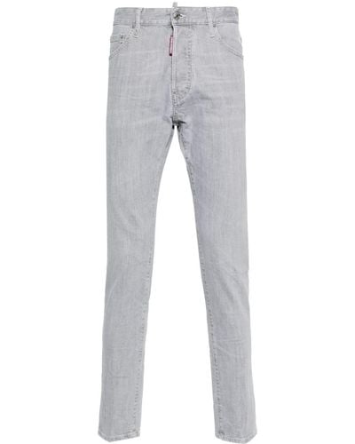 DSquared² Cool Guy Tapered-Jeans - Grau