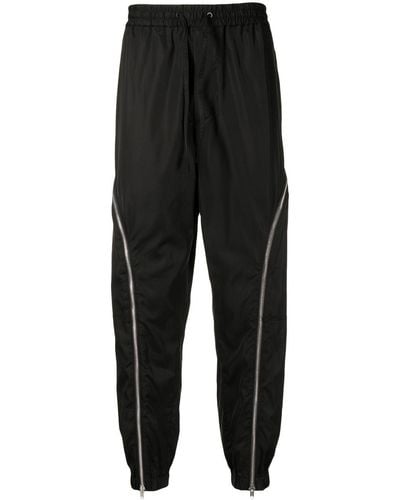 3.1 Phillip Lim Curve-zip Track Trousers - Black