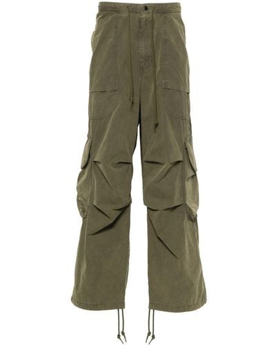 Entire studios Freight Cotton Cargo Trousers - Green