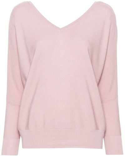 Ba&sh Elsy Batwing-sleeve Sweater - Pink