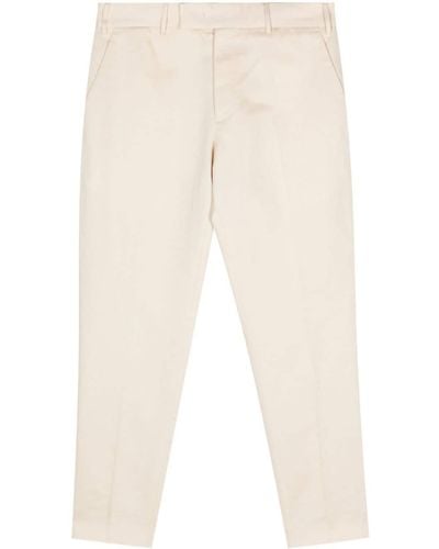 PT Torino Rebel Cropped Trousers - Natural