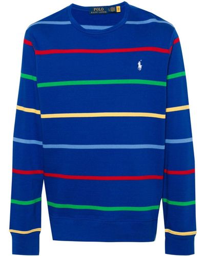 Polo Ralph Lauren Polo Pony-motif Sweatshirt - Blue