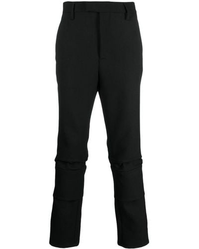 Ambush Panelled Slim-fit Trousers - Black