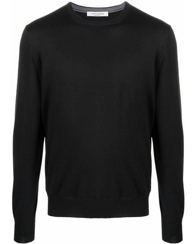 Fileria Crew Neck Sweater - Black