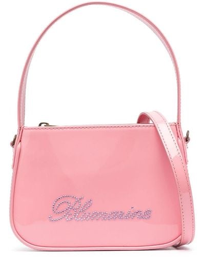 Blumarine レザーミニバッグ - ピンク