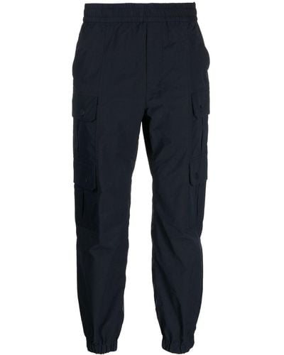 White Mountaineering Multiple-pockets Elasticated Band Pant - Blue