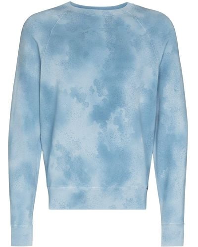 Tom Ford Sweater Met Ronde Hals - Blauw
