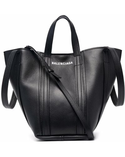 Balenciaga Small Everyday North/south Tote Bag - Black
