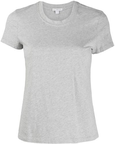 James Perse Klassisches T-Shirt - Grau