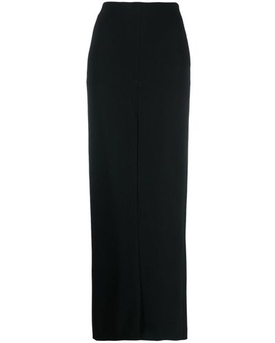 Patou High-waisted Maxi Skirt - Black