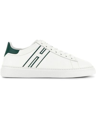 Hogan H365 Leather Low-top Sneakers - White