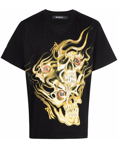 MISBHV Drums of Death T-Shirt - Schwarz