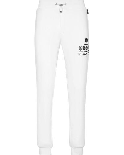 Philipp Plein Logo-print Track Pants - White