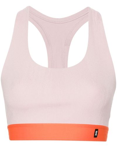 On Shoes Pace Sports Bra - Pink
