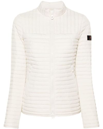 Peuterey Nallikarry Ft Quilted Down Jacket - White