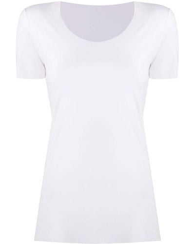 Wolford T-shirt Aurora - Blanc