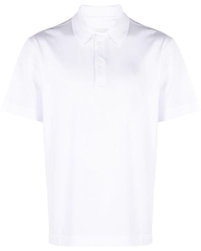 Givenchy Poloshirt aus Pikee mit 4G-Stickerei - Weiß