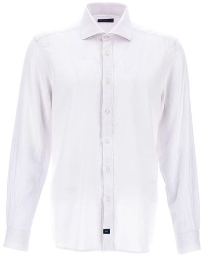 Fay Camisa de manga larga - Blanco