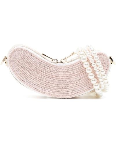 Maison Michel Liza Mini-Tasche - Pink