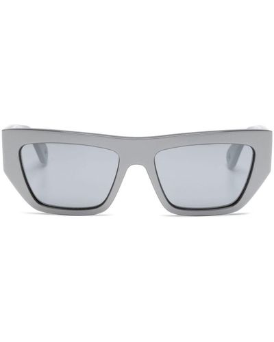 Lanvin Lnv652s Rectangle-frame Sunglasses - Grey