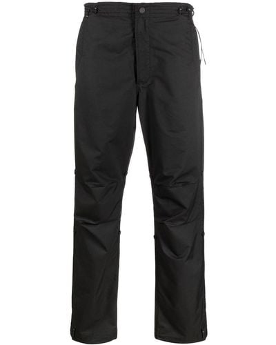Maharishi Pantalones rectos con cuatro bolsillos - Negro
