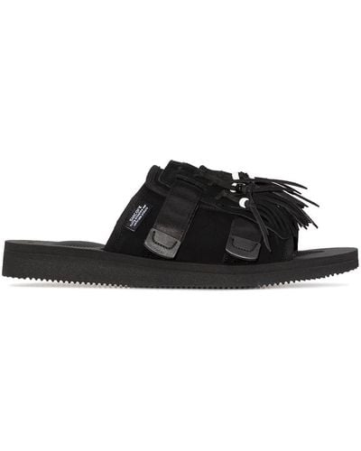 Suicoke Hoto Slip-on Sandals - Black