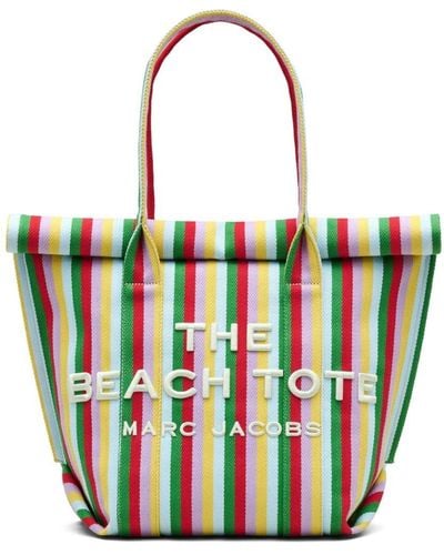 Marc Jacobs The Woven Stripe Tote Tasche - Weiß