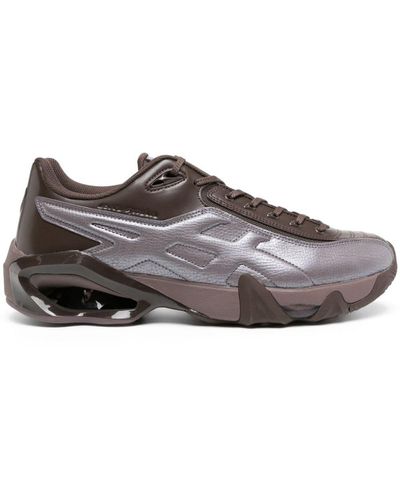 Asics Gel teremoa Logo embossed Sneakers in Natural Lyst