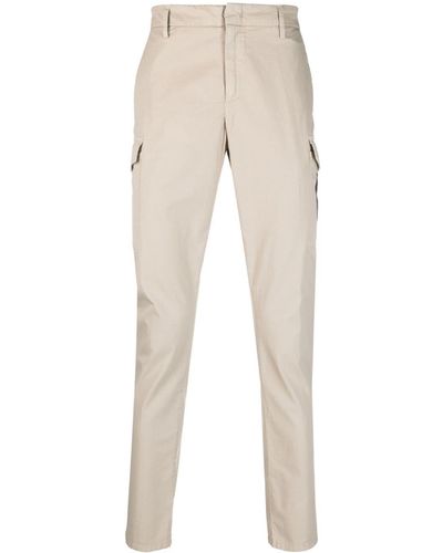 Dondup Broek Met Toelopende Pijpen - Naturel