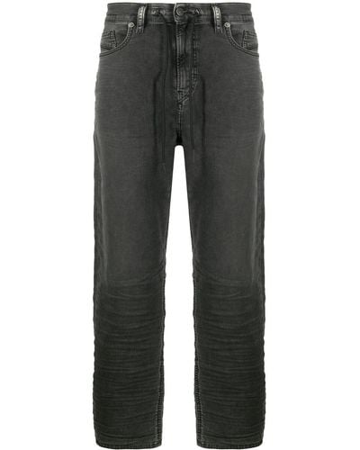 DIESEL Drawstring Wide-leg Jeans - Multicolour