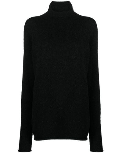 Lauren Manoogian Roll-neck Long-sleeved Sweater - Black