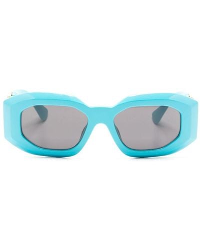 Versace Maxi Medusa Biggie Tinted Sunglasses - Blue