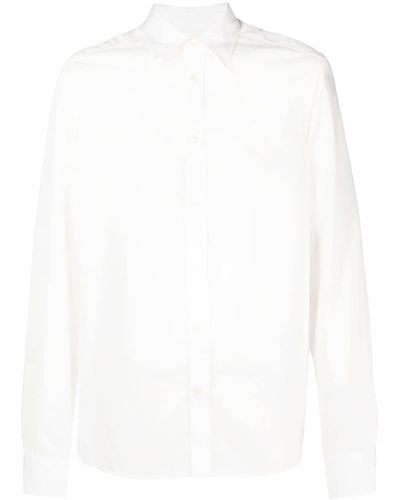 J.Lindeberg Slim-fit Button-up Shirt - White