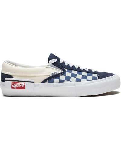 Vans slip on outlet cap lx dress blue