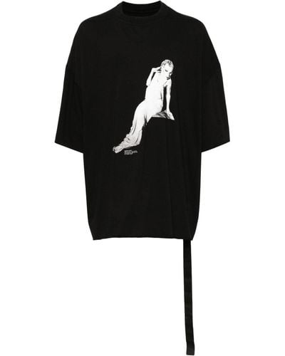 Rick Owens Tommy T Jersey T-shirt - Black