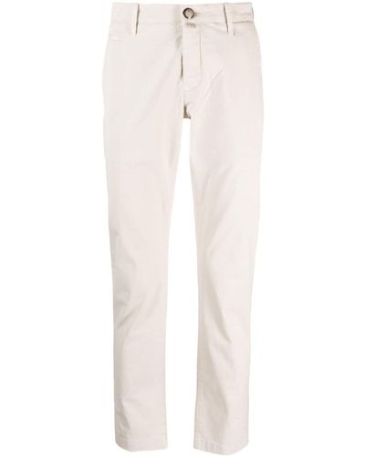 Jacob Cohen Bobby Slim-fit Chinos - White