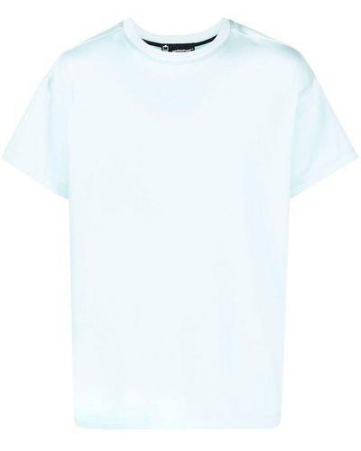 Styland T-shirt en coton biologique à col rond - Blanc